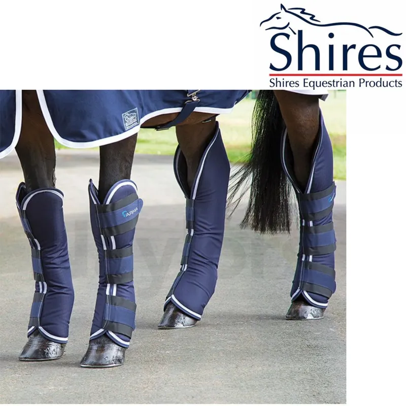 Shires Arma Travel Boots - Navy/White 